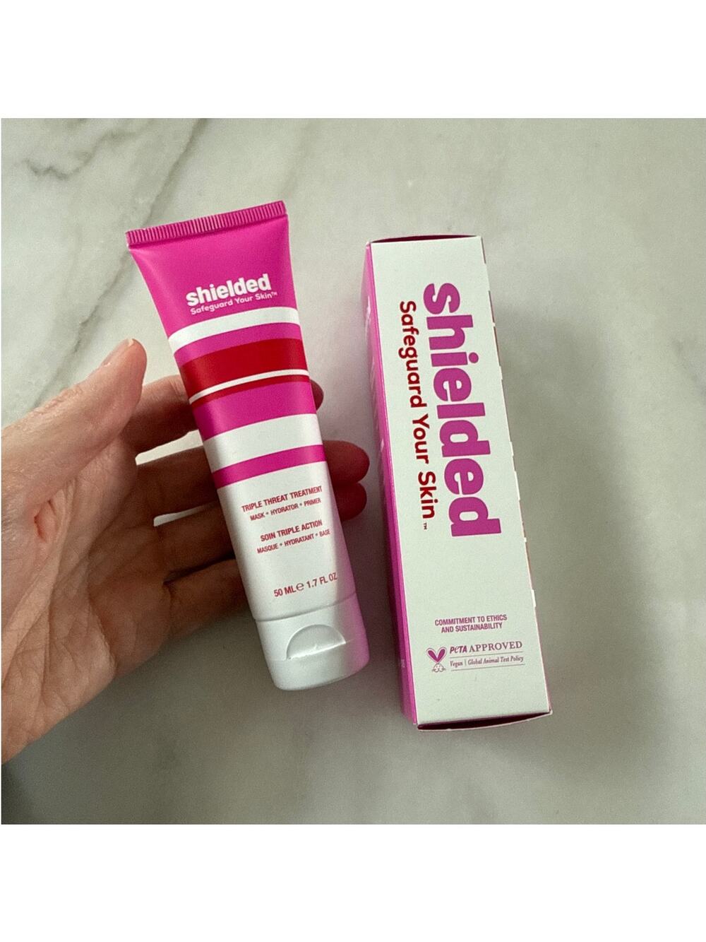 Shielded Safeguard Your Skin Triple Threat Treatment Mask Primer 1.7 fl oz